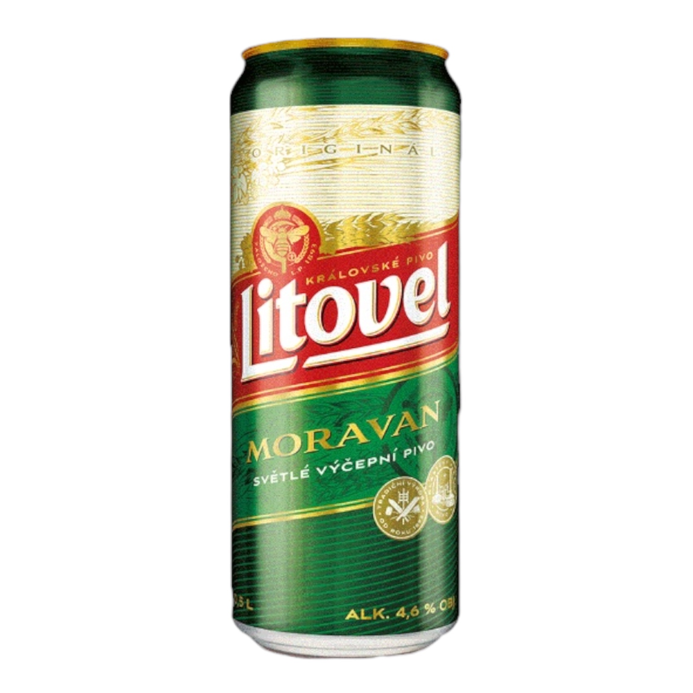 Piwo Litovel Moravan puszka 4,6% 500 ml