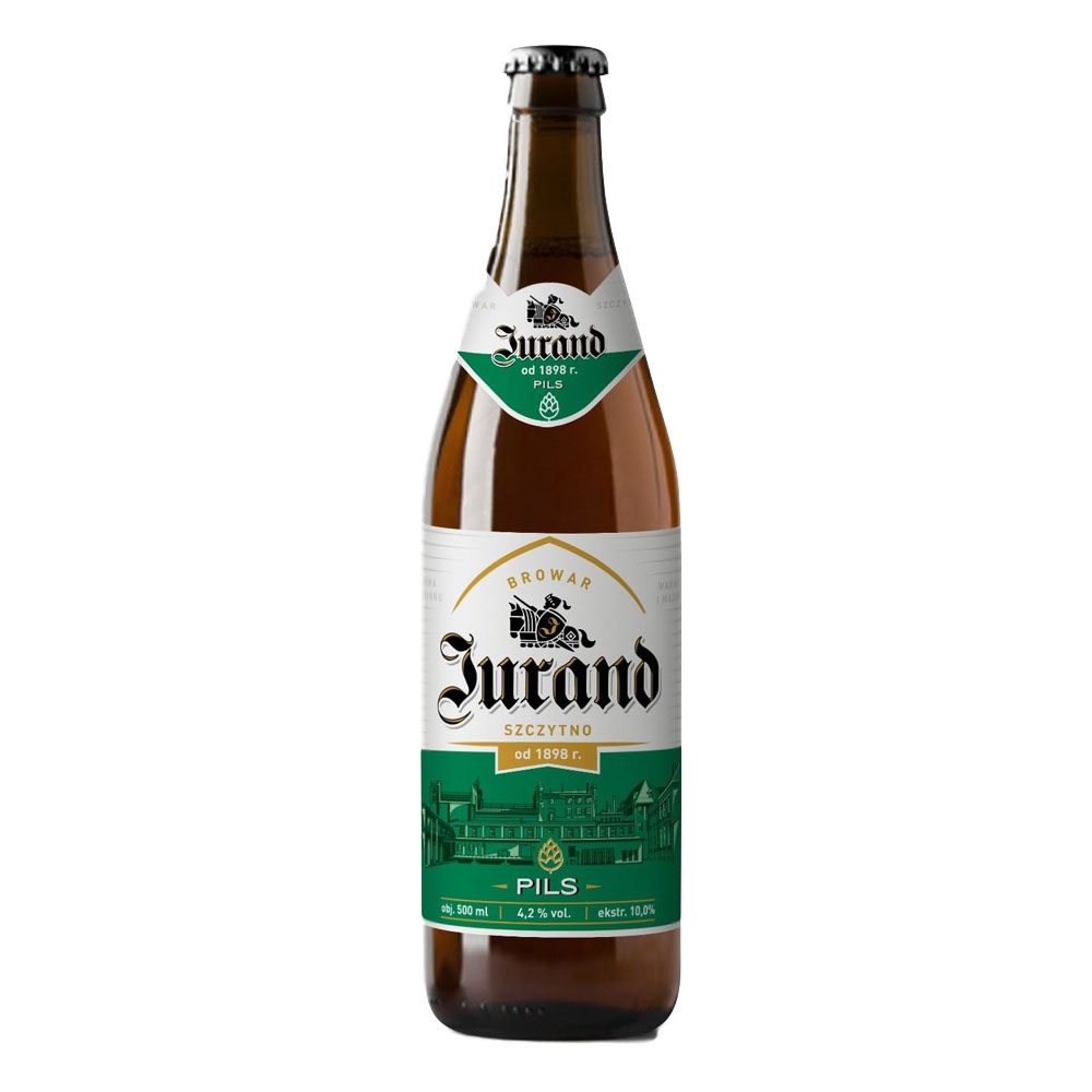 Piwo Jurand Pils 4,8% 500 ml