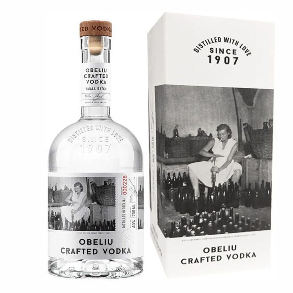 Wódka Obeliu Crafted 40% 700 ml kartonik