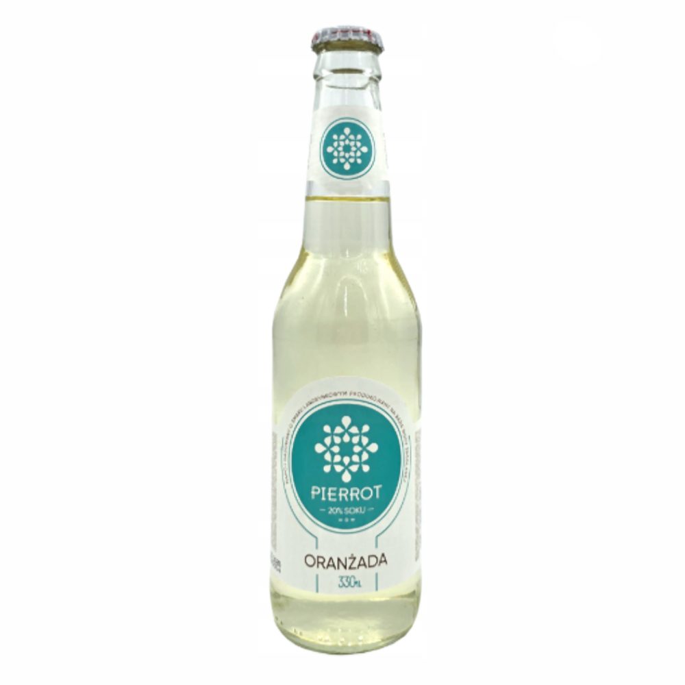 Napój Pierrot Oranżada Biała 330 ml gazowany