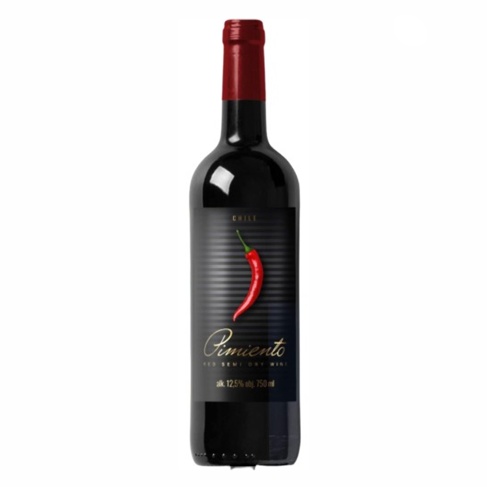 Wino Pimiento 12,5% czerwone półsłodkie 750 ml