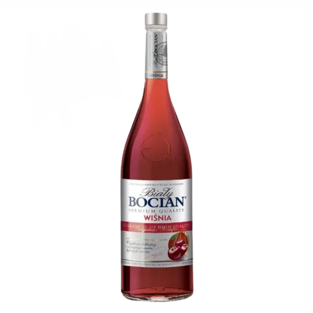 Wódka Biały Bocian Wiśnia 28% 200 ml