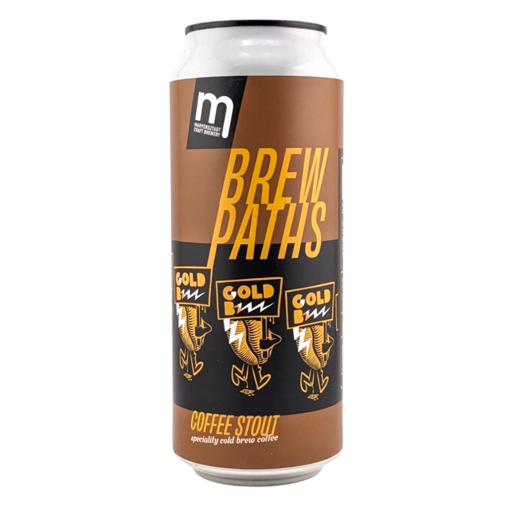 Piwo Maryensztadt Brew Paths Gold Brew - Coffee Stout 5,5% 500 ml Puszka