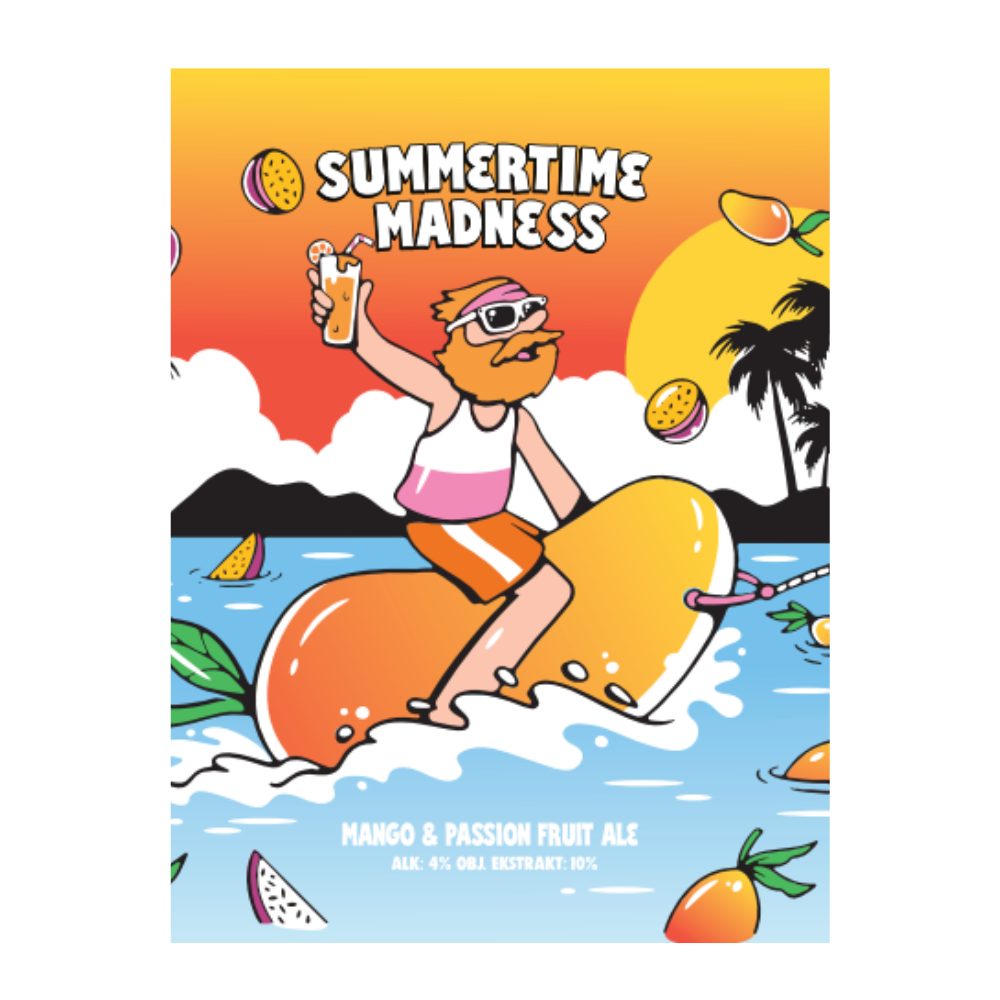 Piwo Moczybroda Summertime madness 4% 30 l Keg