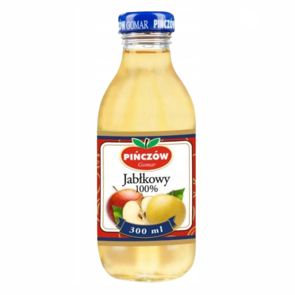 Sok Gomar Pińczów 100% Tłoczone Jabłko z Brzoskwinią 300 ml