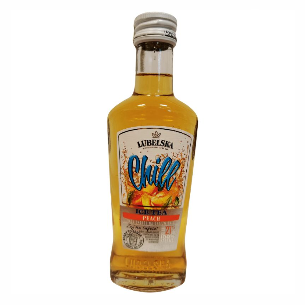 Likier Lubelska Chill Ice Tea Peach  21% 200 ml