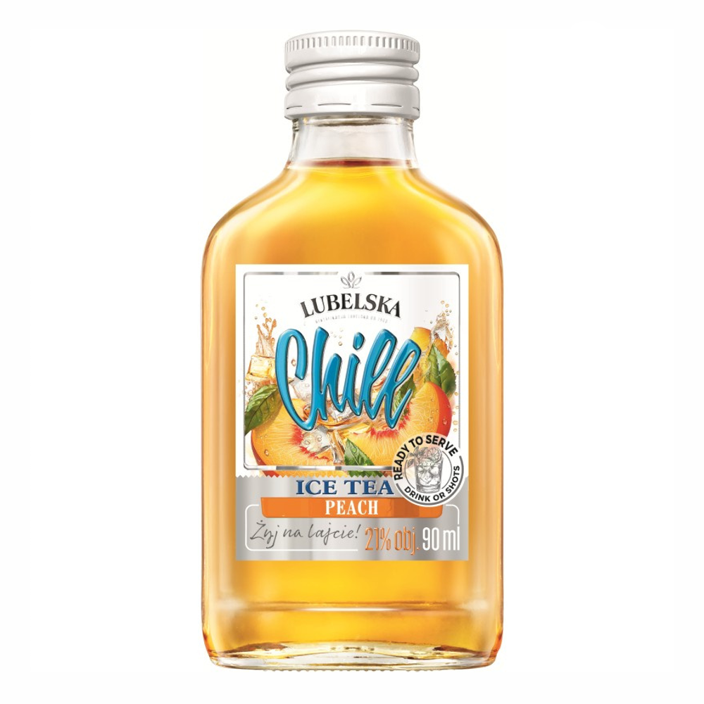 Wódka Lubelska Chill ice tea 21% 90 ml