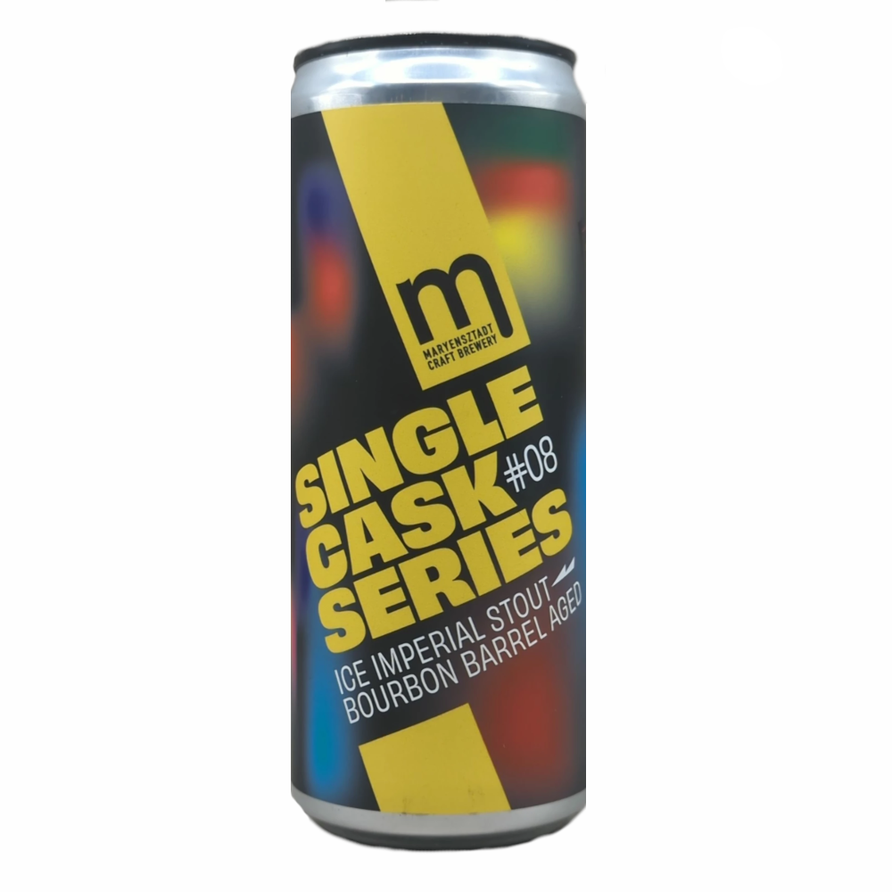 Piwo Maryensztadt Single Cask #6 Imperial Sweet Stout Bourbon Barrel Aged 11% 330 ml puszka
