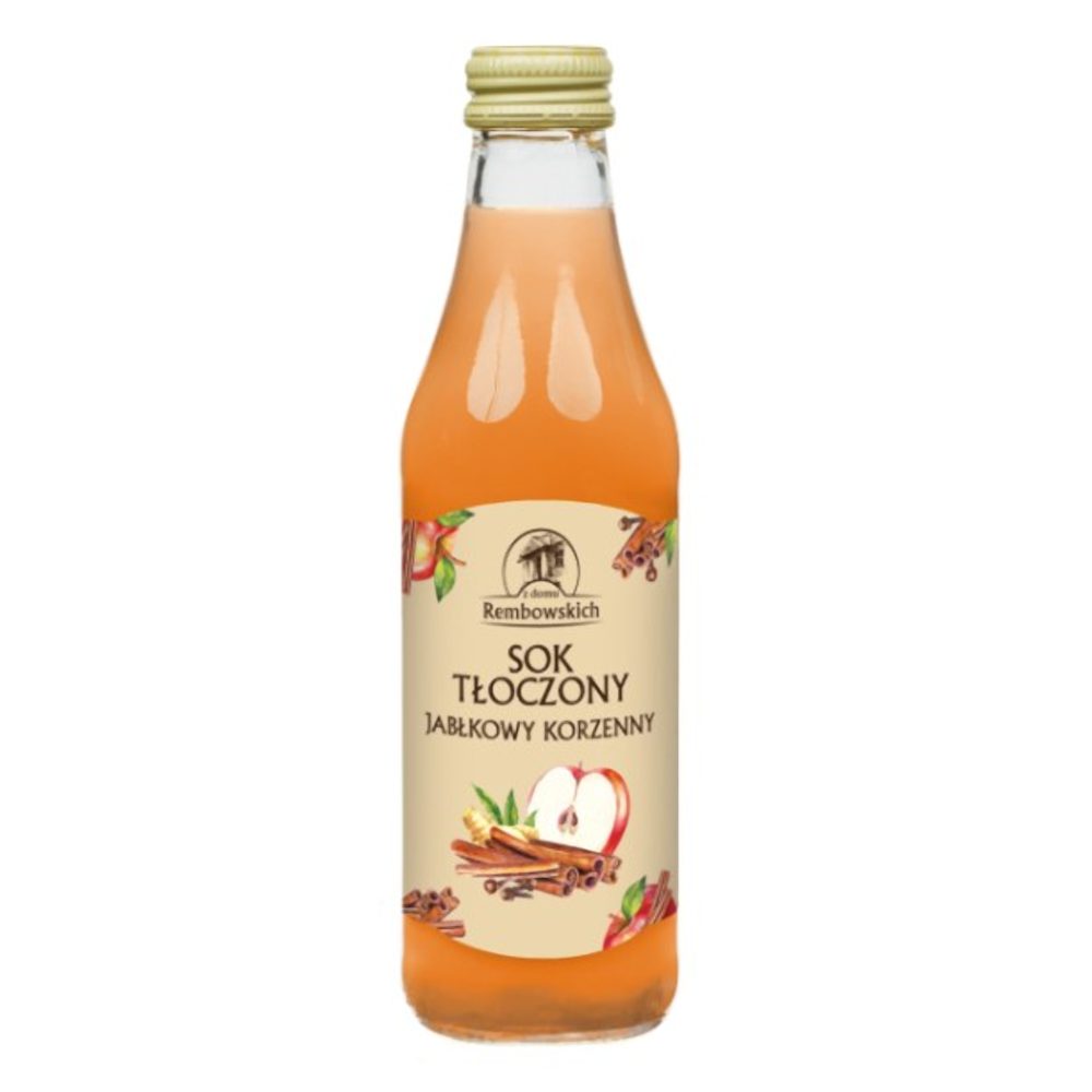 Sok Rembowscy Jabłkowy Tłoczony Korzenny 250 ml