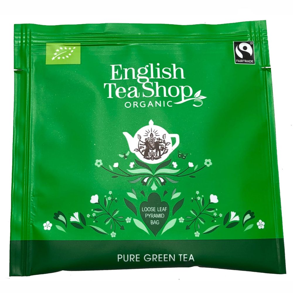 Herbata English Tea Shop Zielona Herbata 50 piramidek