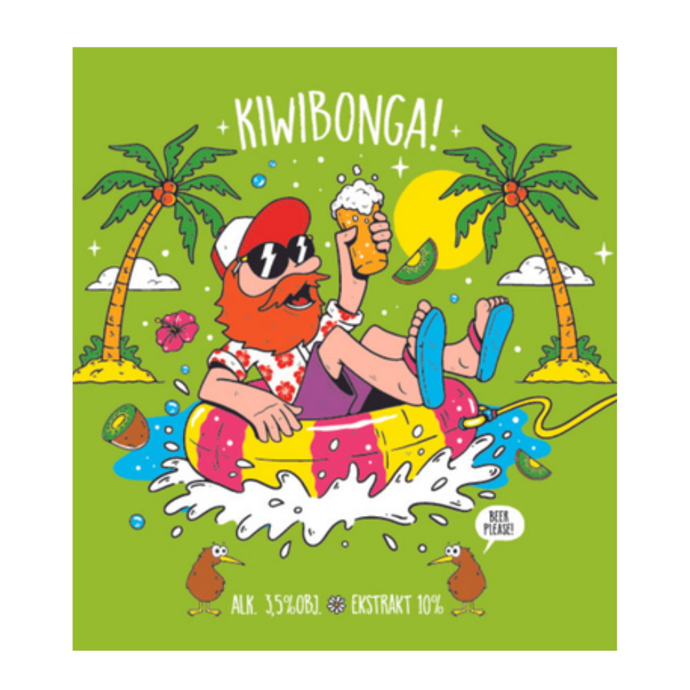 Piwo Moczybroda Kiwibonga! 3,5% 30 l keg