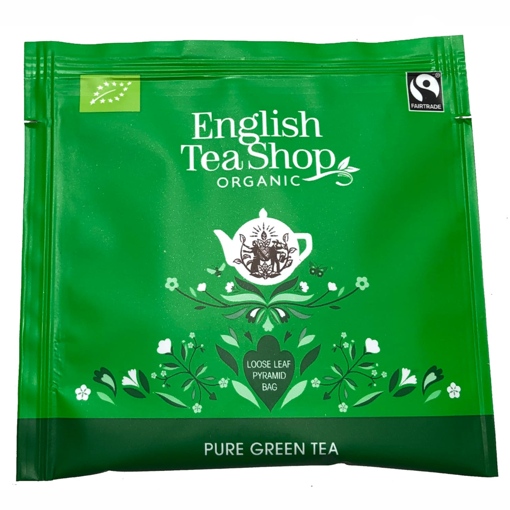 Herbata English Tea Shop Zielona Herbata 50 piramidek