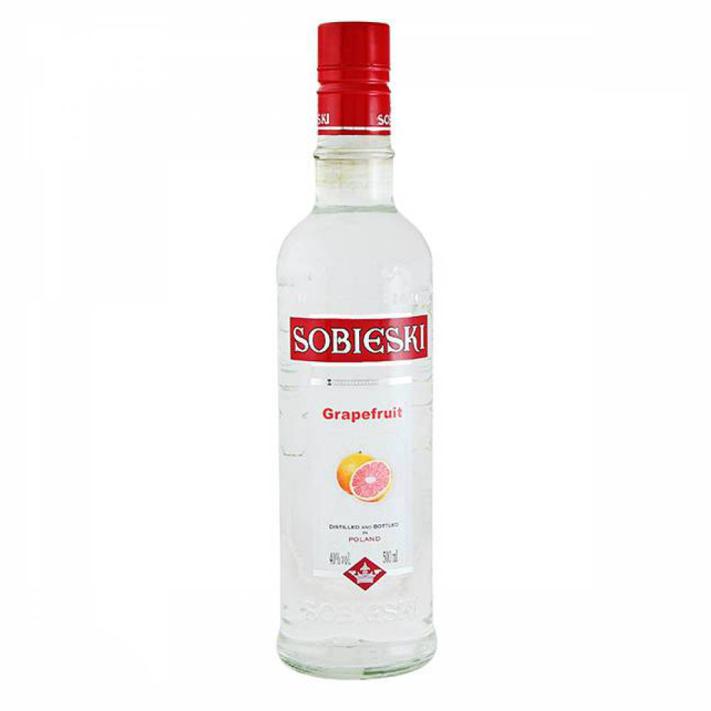 Wódka Sobieski Grapefruit  40% 500 ml