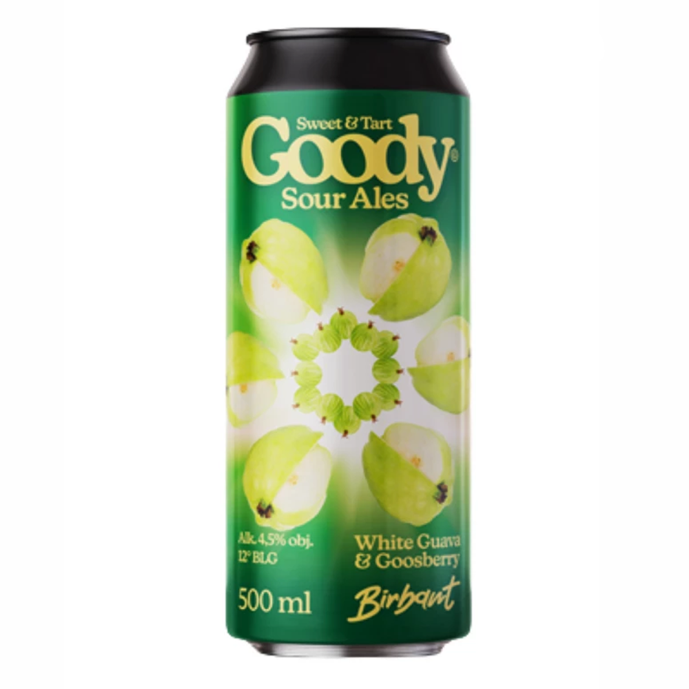 Piwo Birbant Goody White Guava & Goosberry Sour Ale 4,5% 500 ml puszka