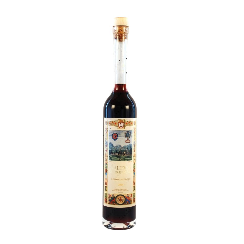 Nalewka Staropolska Śliwkowa Wiśniowa 30% 200 ml