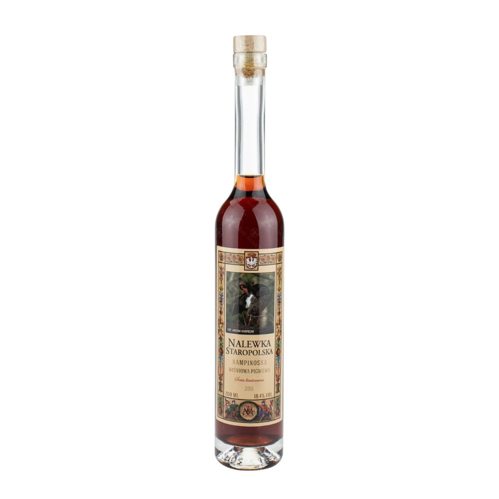 Nalewka Staropolska Wiśniowa Pigwowa 18,4% 200 ml