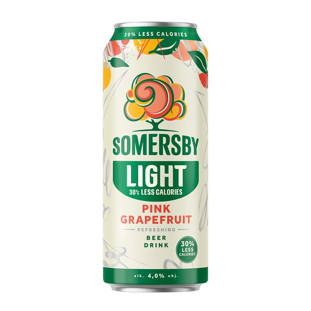 Piwo Somersby Pink Grapefruit Light 4% 500 ml puszka