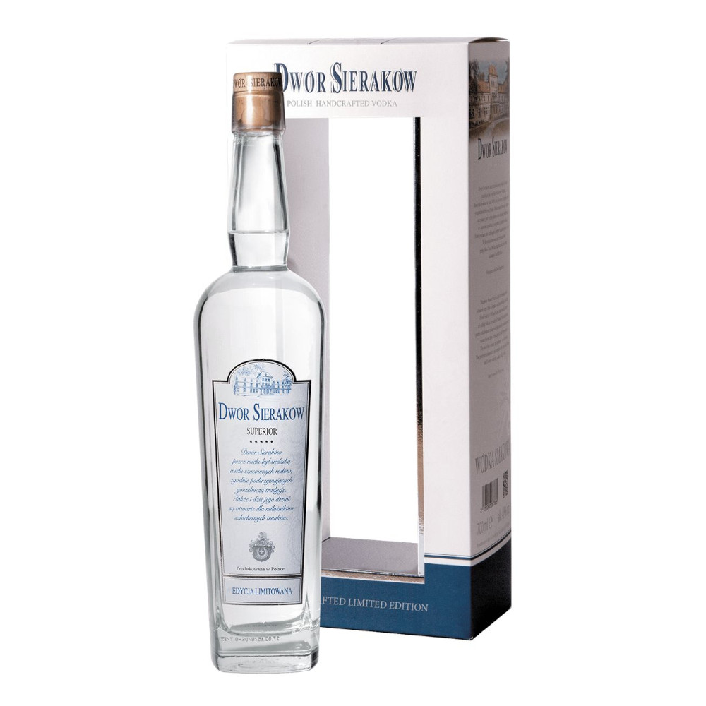 Wódka Dwór Sieraków Superior 40% 700 ml kartonik
