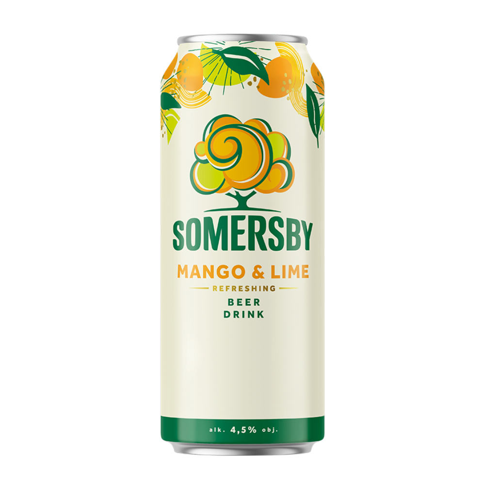 Piwo Somersby Mango & Lime 4,5% 500 ml puszka