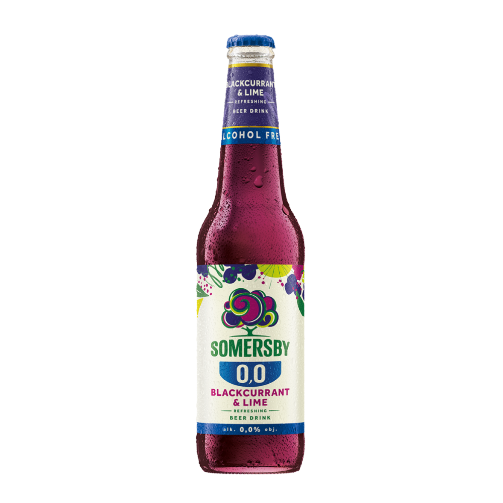 Somersby Blackcurrant & Lime 0,0% 400 ml