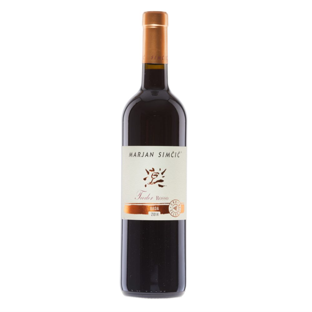 WIno Simcic Teodor Rdece 2017 13,5% czerwone wytrawne 750 ml