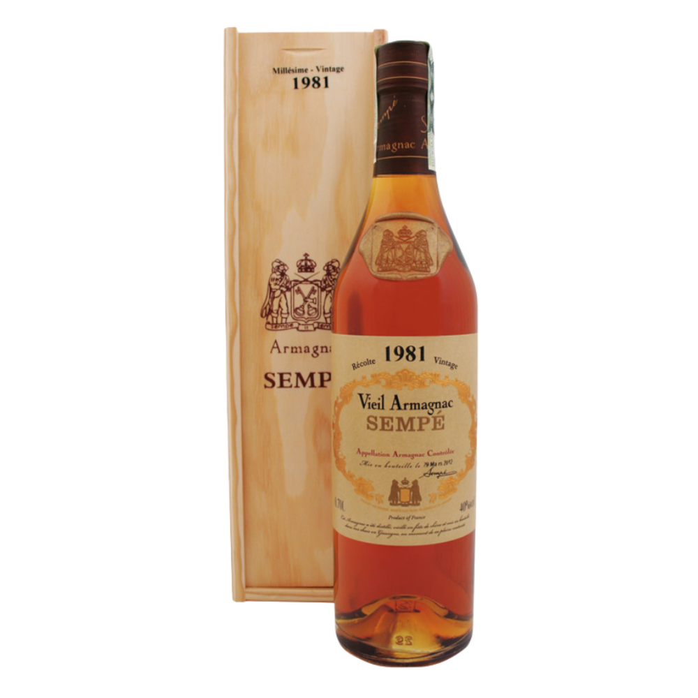 Armagnac Sempe 18YO 40% 700 ml + skrzynka
