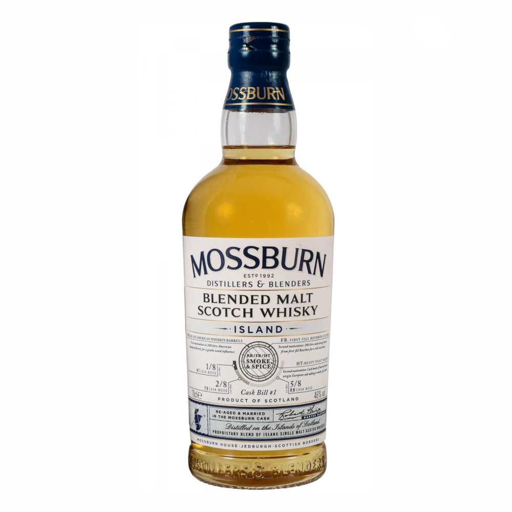 Whisky Mossburn Island Blended Scotch 46% 700 ml