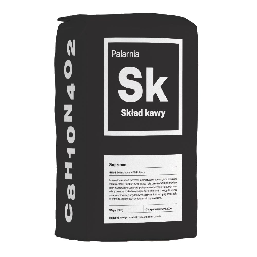 Kawa Skład Kawy Supreme 1000 g
