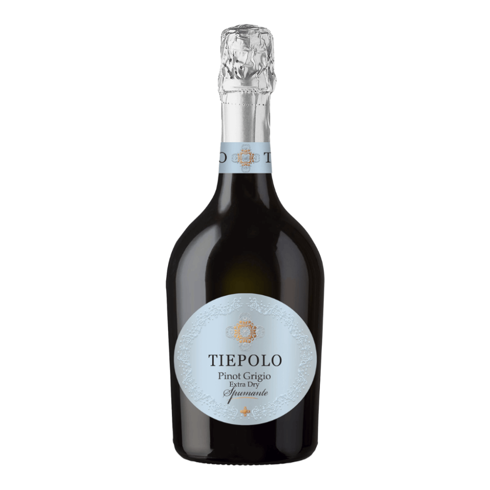 Wino Tiepolo Sparkling Pinot Grigio Extra Dry DOC 11,5% białe musujące półwytrawne 750 ml