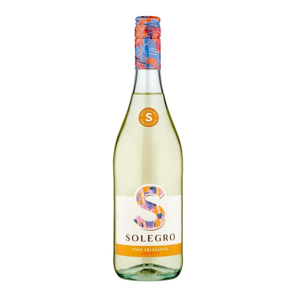 Wino Solegro Frizzante Bianco Amabile 8% białe wytrawne 750 ml