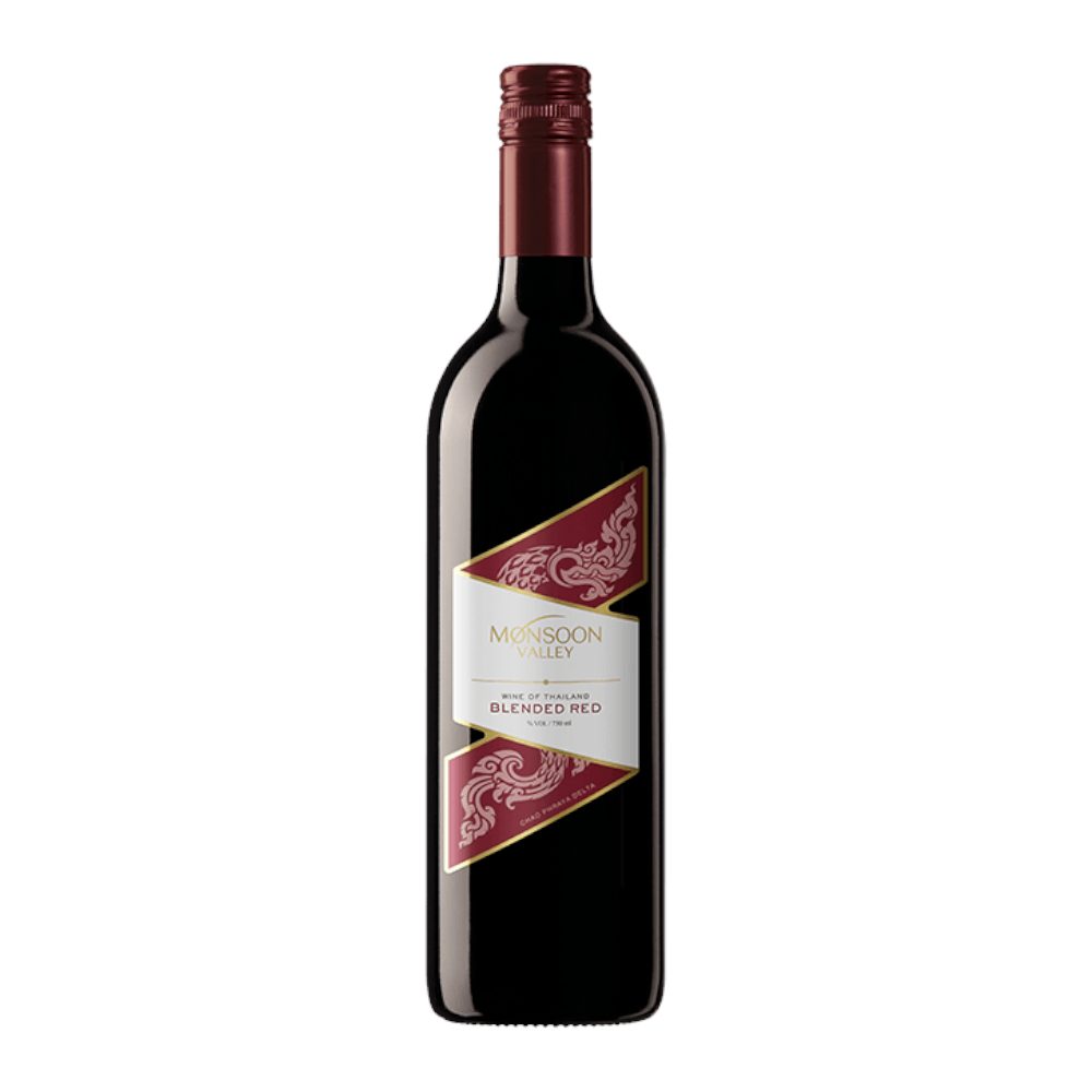 Wino Monsoon Valley Classic Red 13% czerwone półwytrawne 750 ml