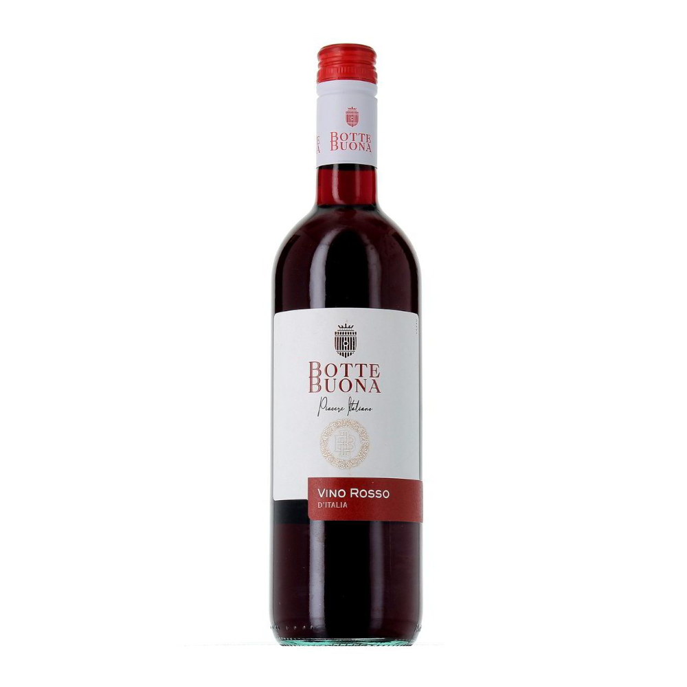 Wino Botte Buona Vino Rosso D'Italia 11,5% czerwone półwytrawne 750 ml