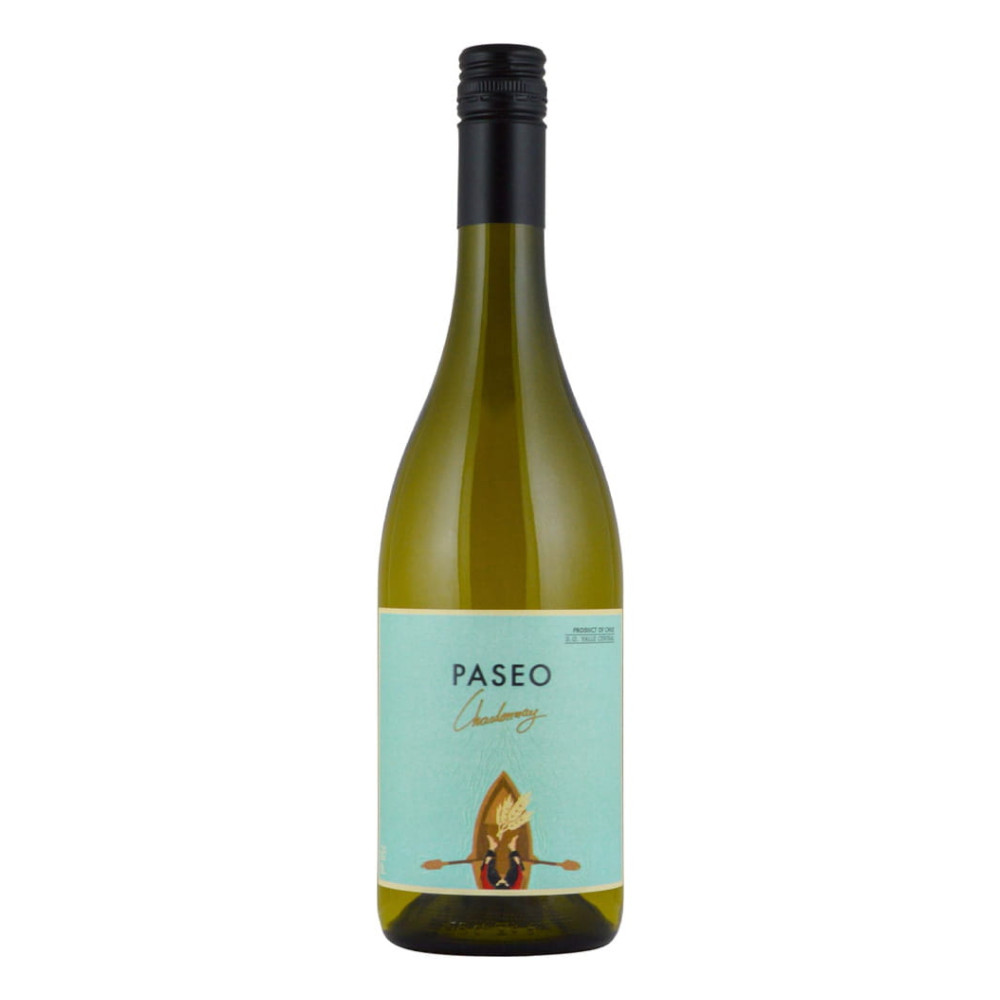 Wino Paseo Chardonnay 13,5% białe półwytrawne 750 ml