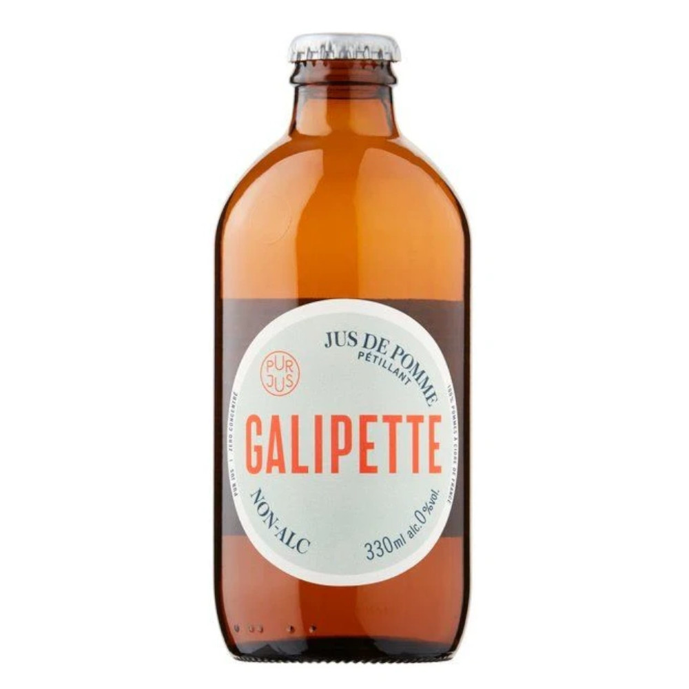 Cydr Galipette Jus de Pomme Petillant 0% biały półsłodki 330 ml