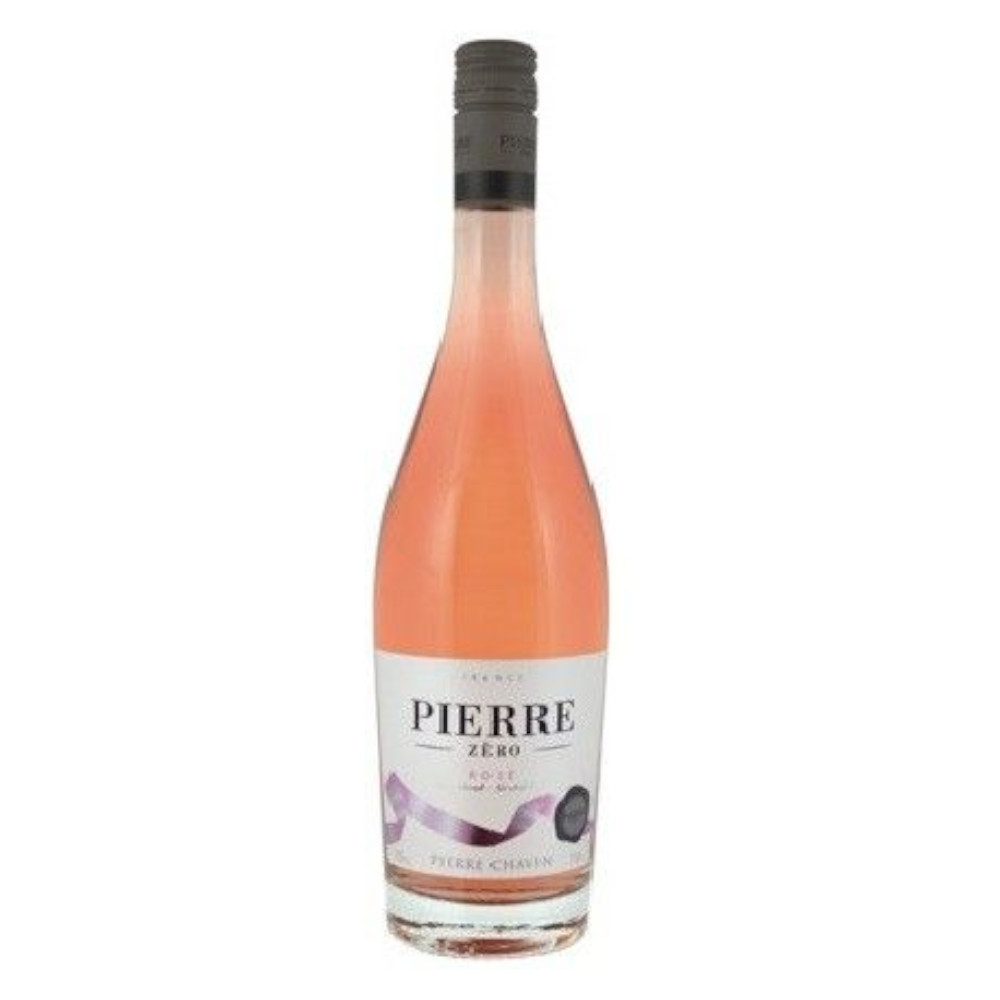 Wino musujące Pierre Zero Rose 0% różowe wytrawne 750 ml