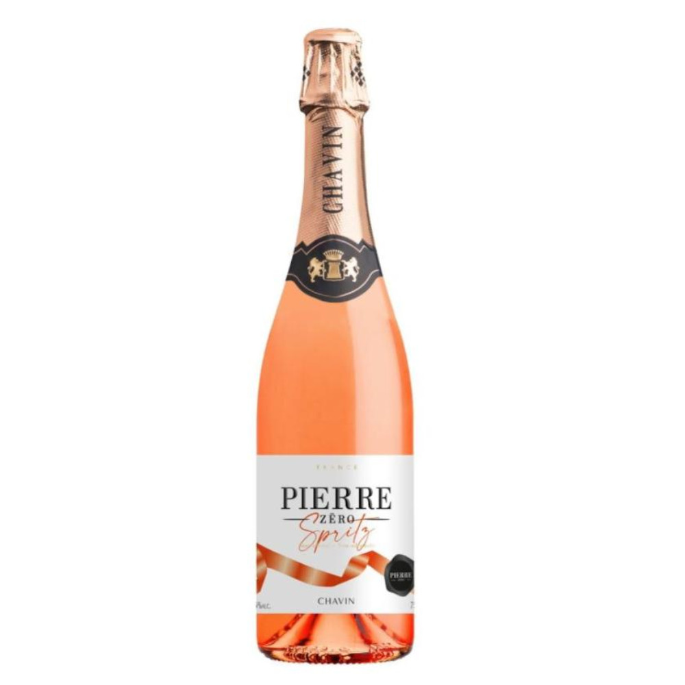 Wino musujące Pierre Zero Spritz 0% różowe wytrawne 750 ml