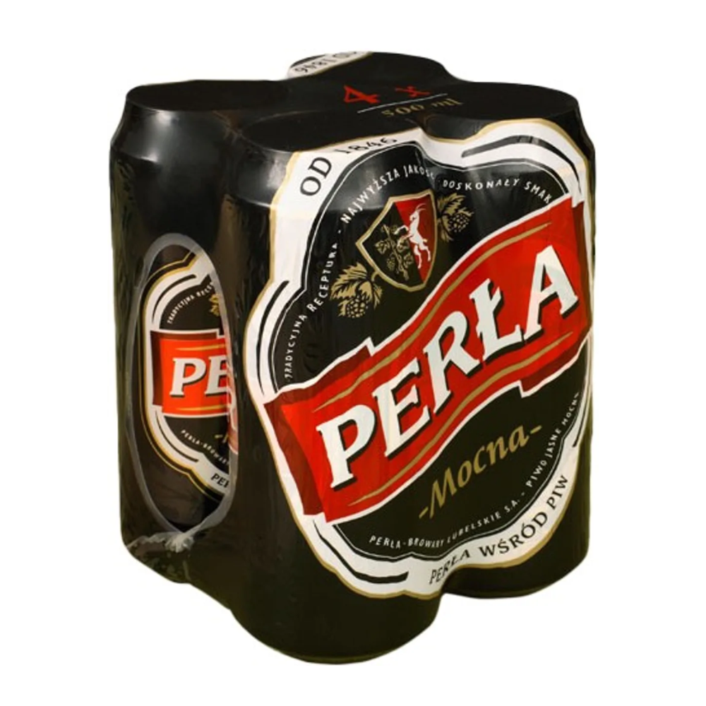 Piwo Perła Mocna 500 ml 4-pak puszka