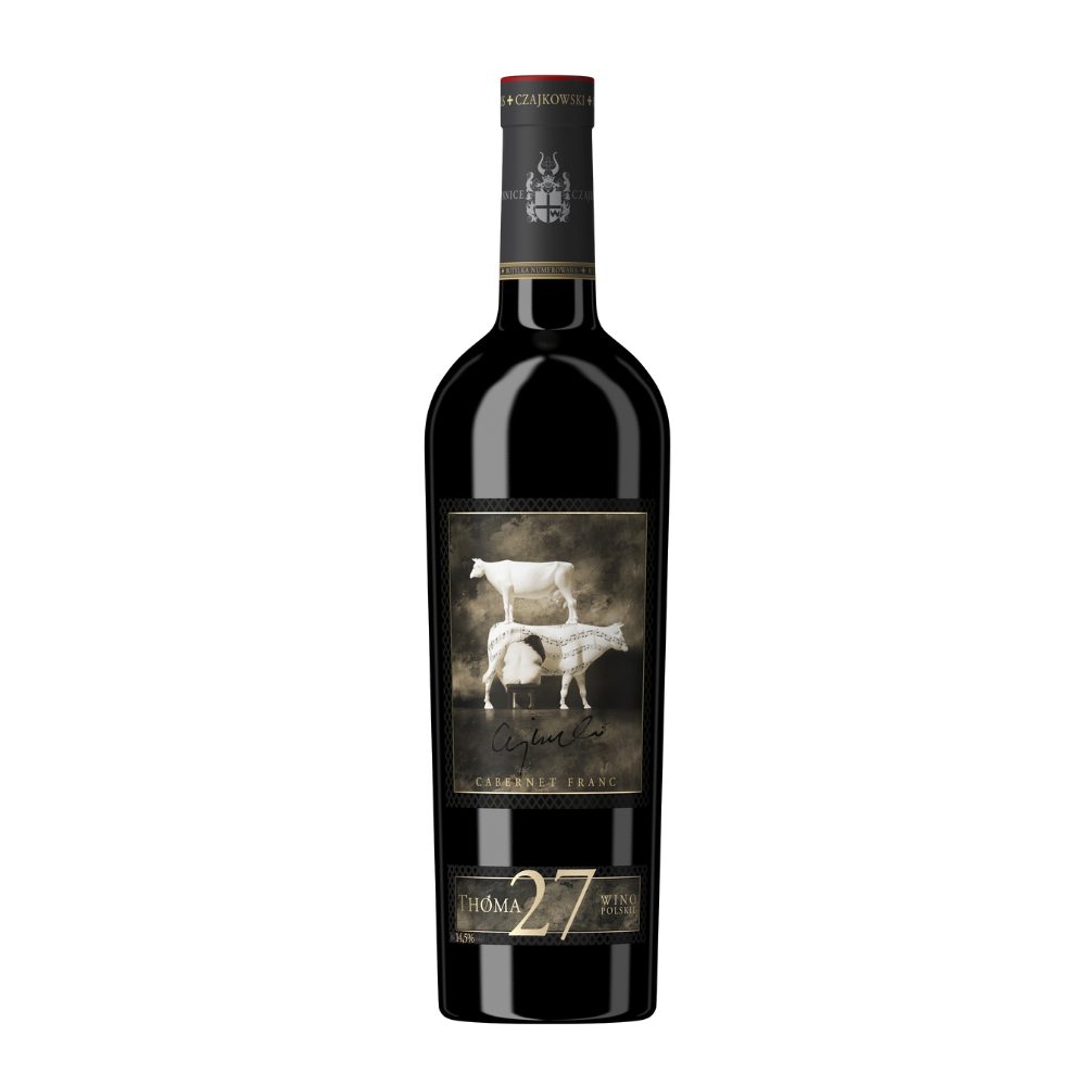 Wino Winnice Czajkowski Thoma 27 14,5% czerwone wytrawne 750 ml