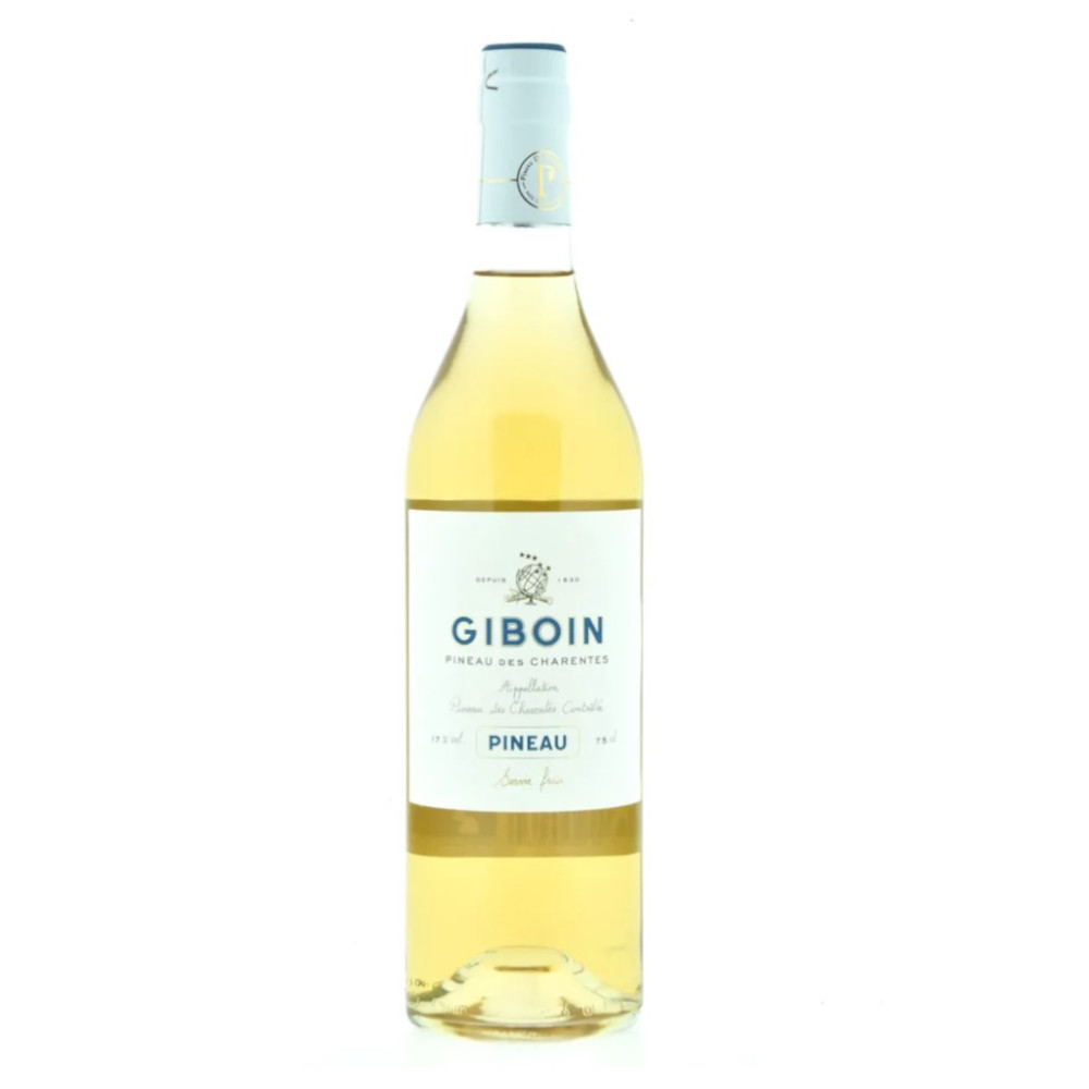 Wino wzmocnione Giboin Pineau des Charentes Blanc 17% białe słodkie 750 ml