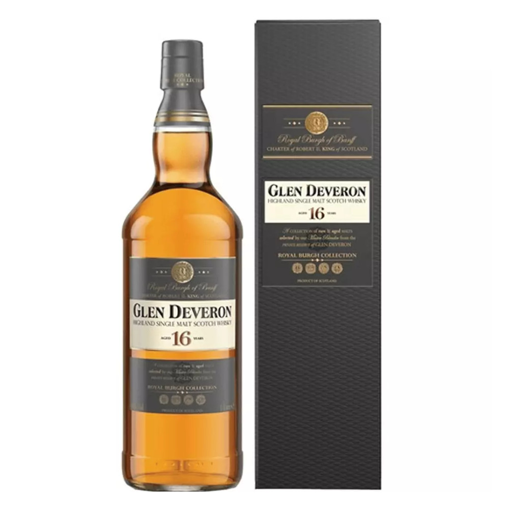 Whisky Glen Deveron 16 YO 40% 1000 ml kartonik