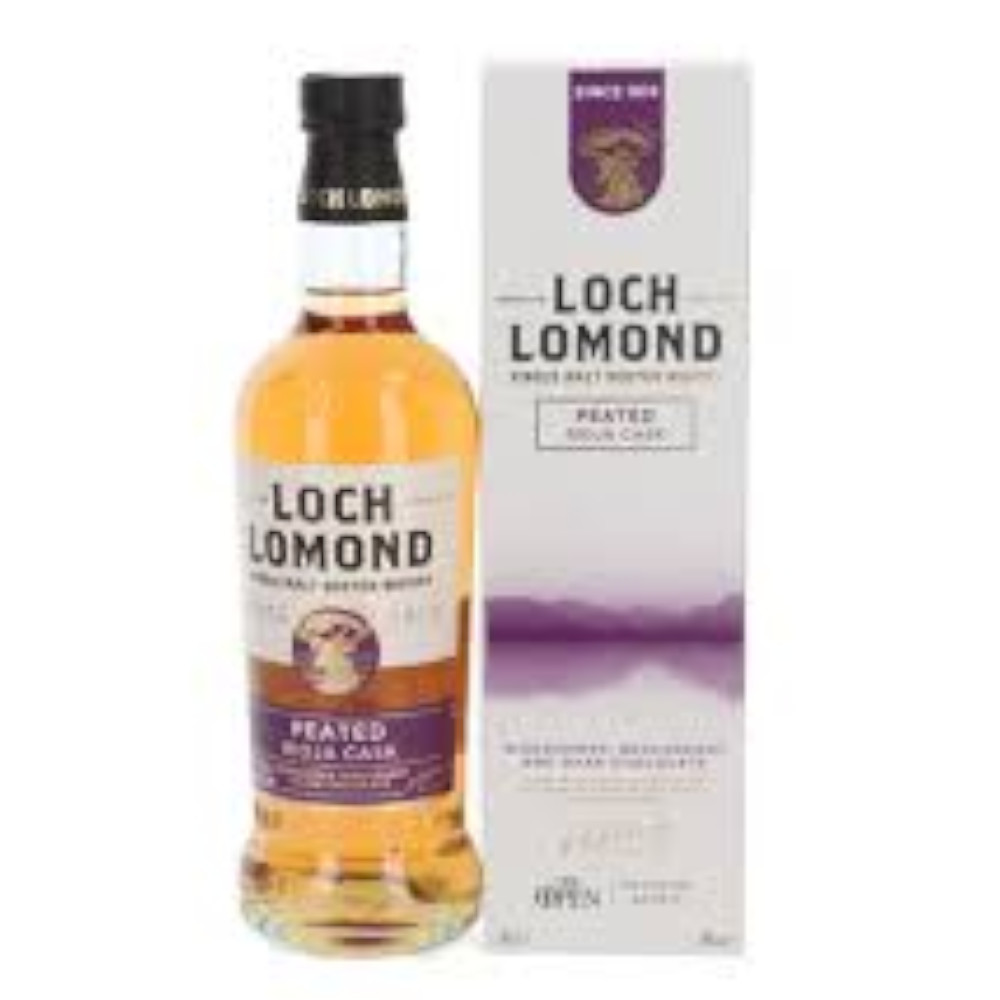 Whisky Loch Lomond The Open Peated Rioja 40% 700 ml kartonik