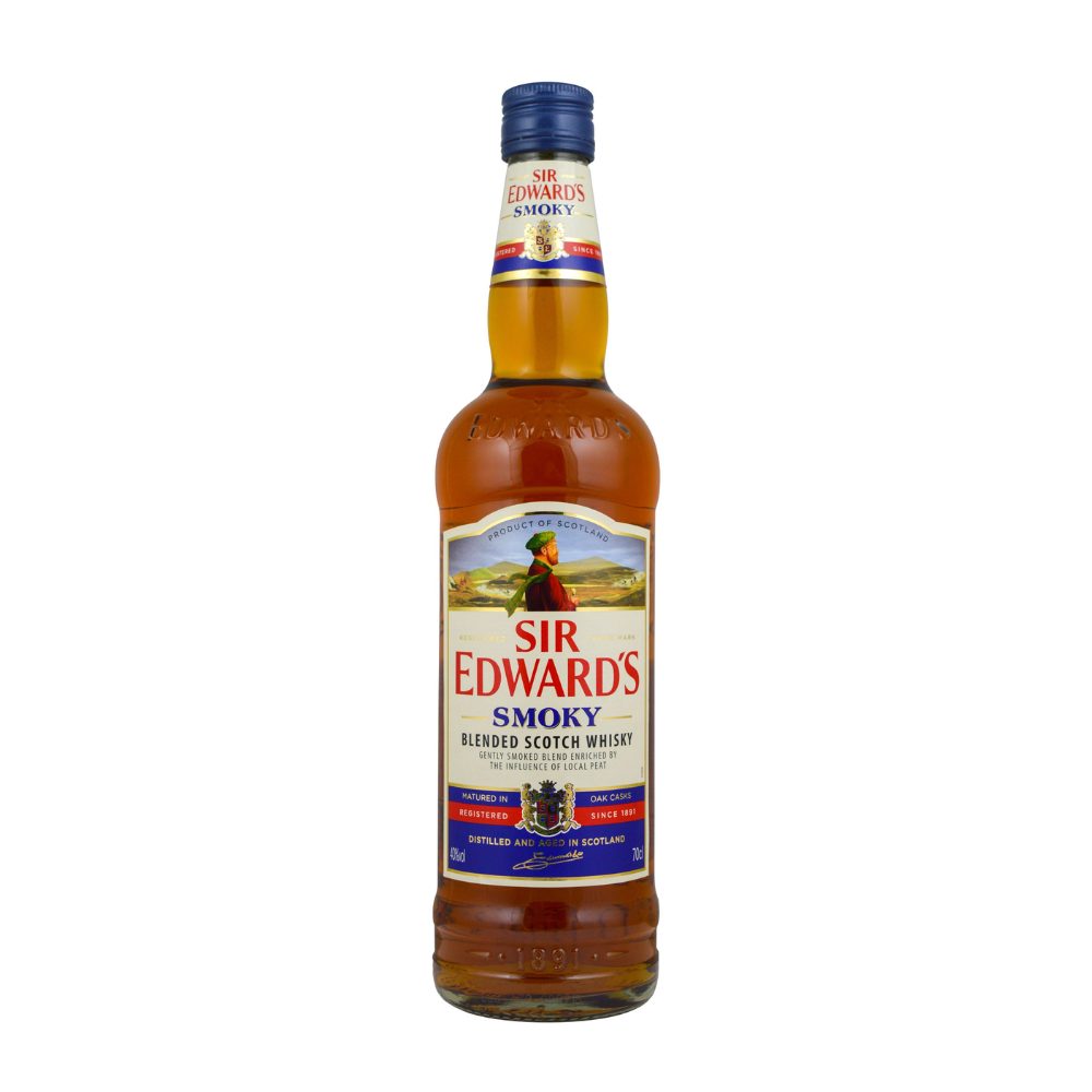 Whisky Sir Edward's Smoky 40% 700 ml