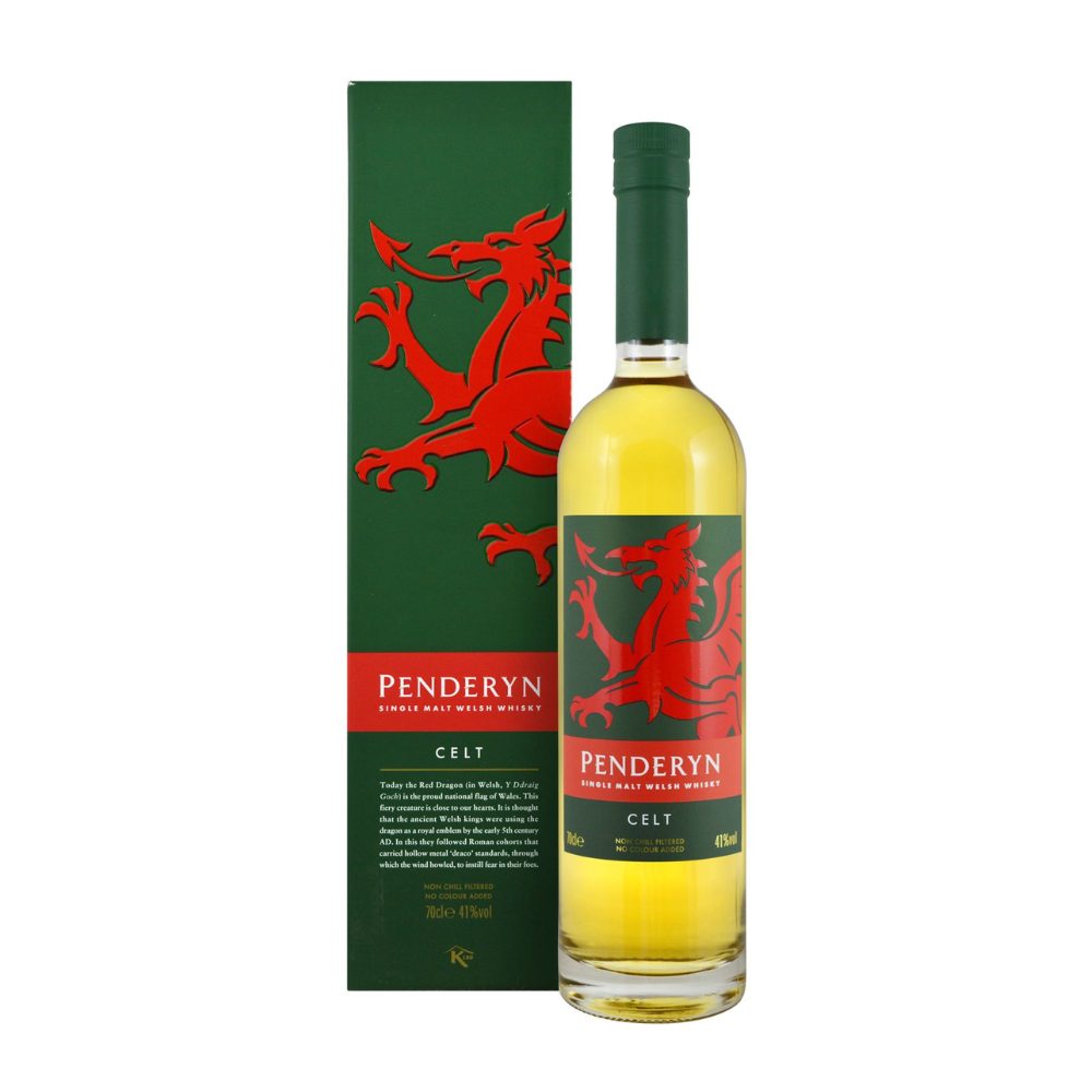Whisky Penderyn Celt Peated 41% 700 ml kartonik