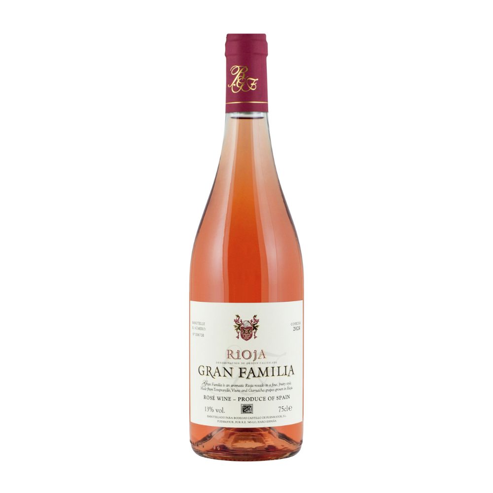 Wino Rioja Gran Familia Rose DOC Rioja 13% różowe wytrawne 750 ml