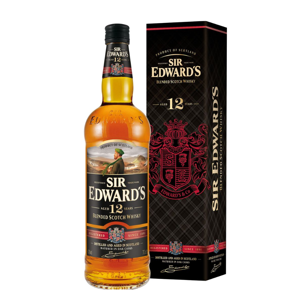 Whisky Sir Edward's 12YO 40% 700 ml