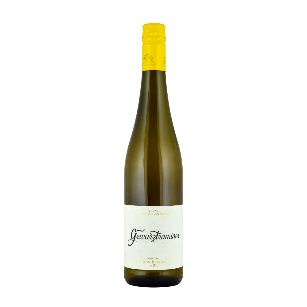Wino Alsace Jean Biecher Pinot Gris AOP 13,5% białe półwytrawne 750 ml