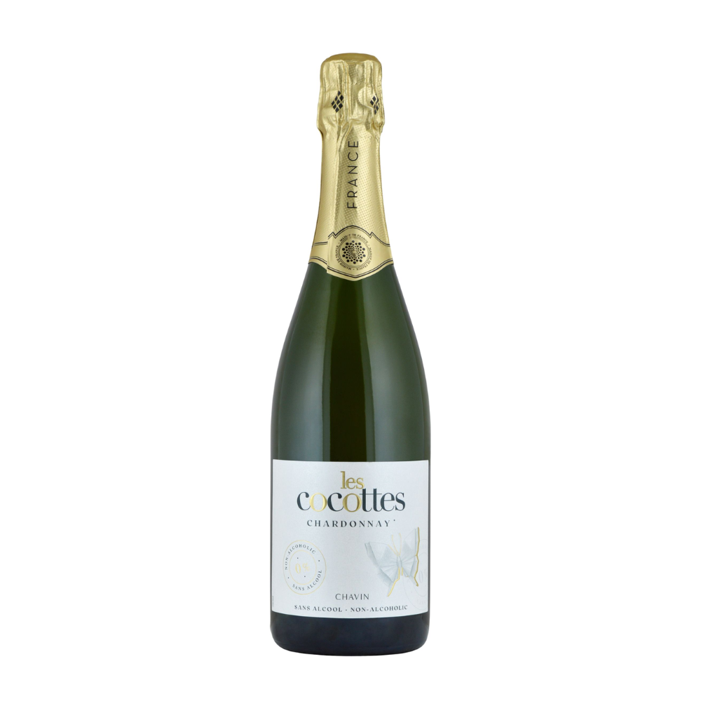 Wino musujące Les Cocottes Blanc de Blancs Sparkling 0% białe półwytrawne 750 ml