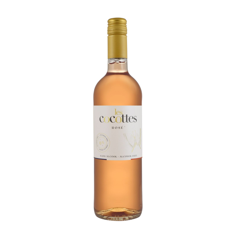 Wino Les Cocottes Rose 0% różowe wytrawne 750 ml