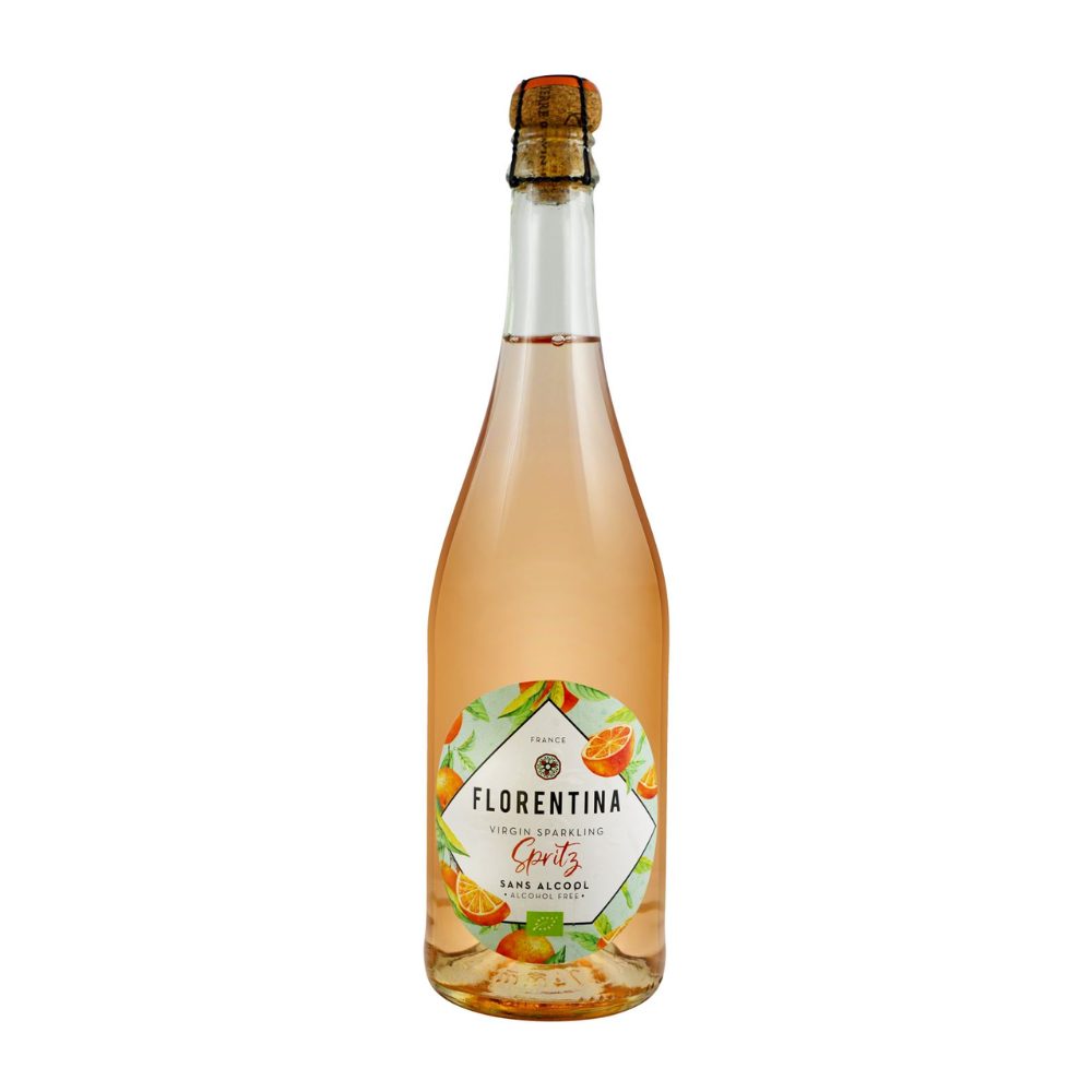 Wino musujące Bio Florentina Rose Virgin Sparkling Spritz 0% różowe słodkie 750 ml