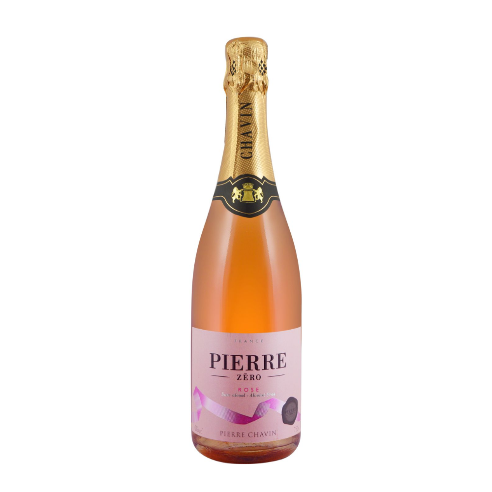 Wino musujące Pierre Zero Rose Sparkling 0% różowe wytrawne 750 ml